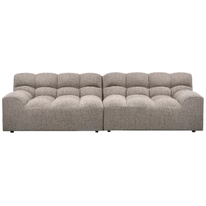 Allure 3-zits bank geweven stof klei melange