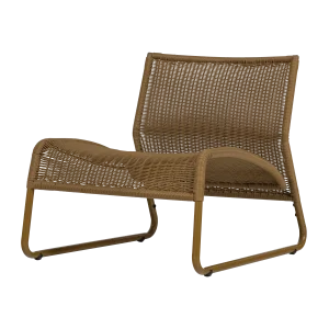 West tuin loungestoel honinggeel