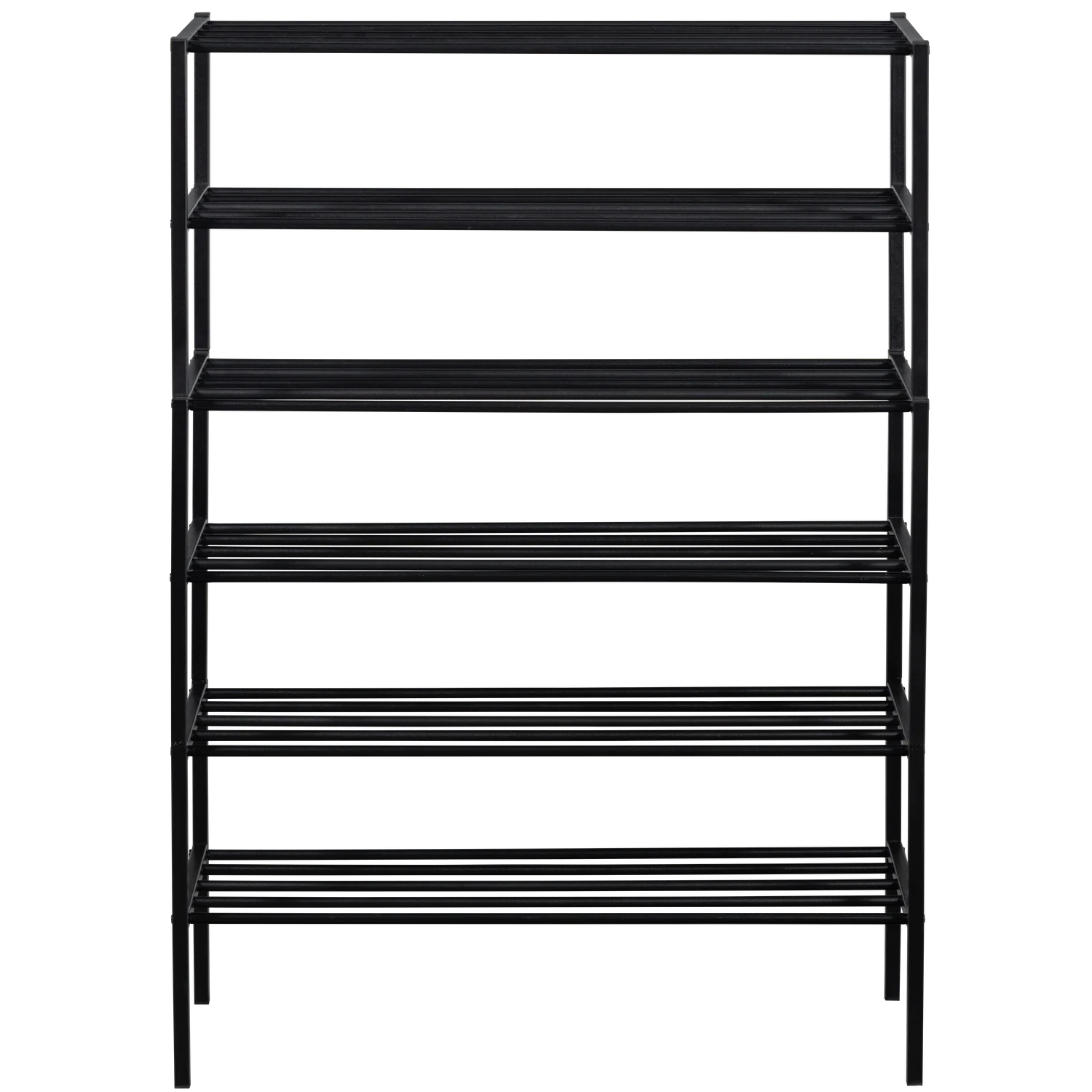 Ferro schoenenrek stapel van 3 metaal zwart - Afbeelding 3