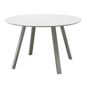 Auke buitentafel aluminium mist 75xø120 cm