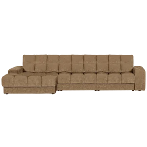 Second Date chaise longue links vintage zand