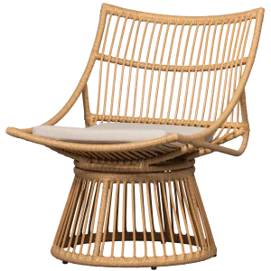 Alatna tuinstoel wicker naturel